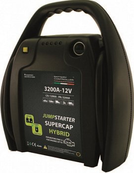 SUPERCAP HYBRID 12V - гибридный портативный бустер, номинальный пусковой ток 1200 А, 12 B